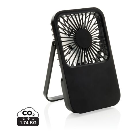 Aervina RCS recycled plastic re-chargeable desk fan