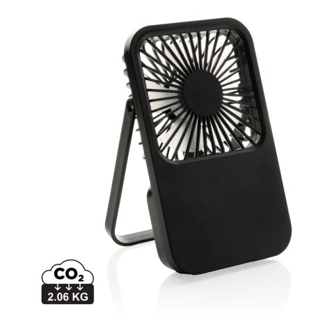 Aervina RCS recycled plastic re-chargeable desk fan