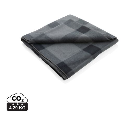 Soft plaid fleece blanket