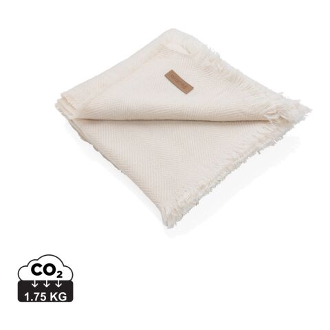 Ukiyo Aware™ Polylana® woven blanket 130x150cm off white | No Branding | not available | not available | not available