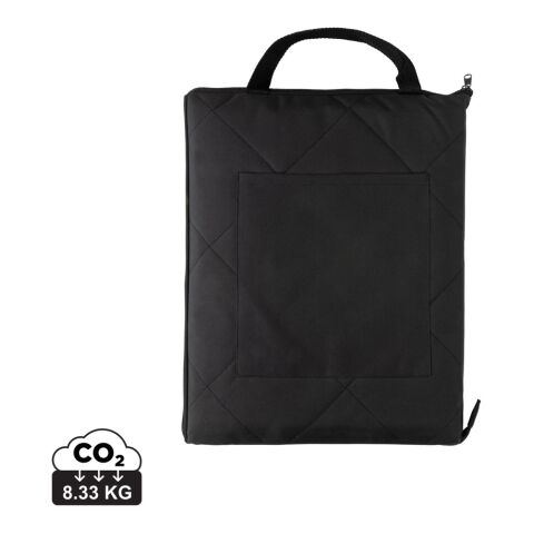 Impact Aware™ RPET foldable quilted picnic blanket