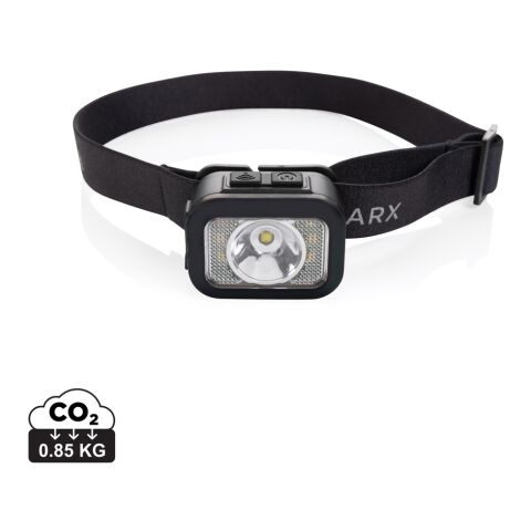 Gear X RCS rPlastic heavy duty head torch black-grey | No Branding | not available | not available