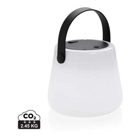 SolarGlow RCS recycled plastic USB-rechargble outdoor light white | No Branding | not available | not available