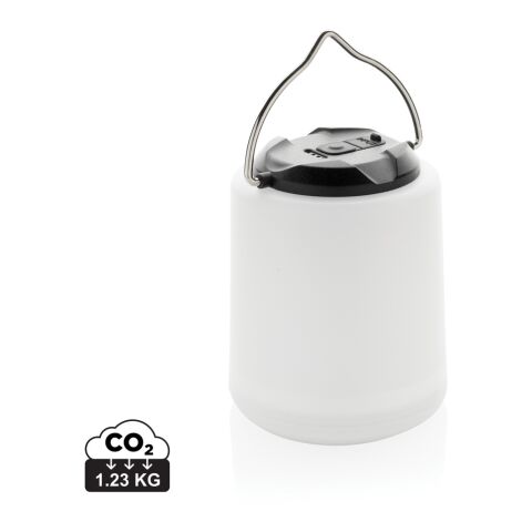 Limio RCS recycled plastic portable re-chargeable table lamp White | No Branding | not available | not available