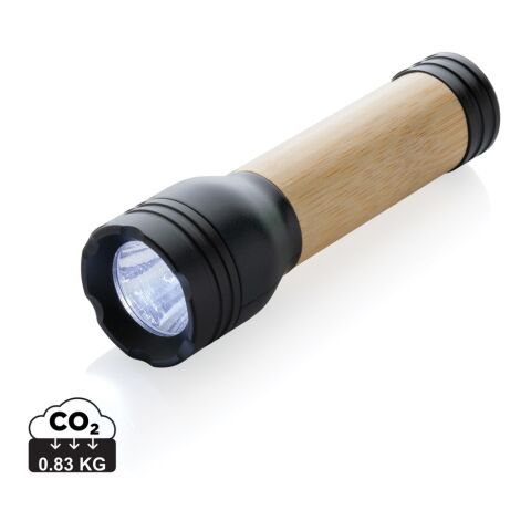 Lucid 1W RCS certified recycled plastic &amp; bamboo torch black-brown | No Branding | not available | not available