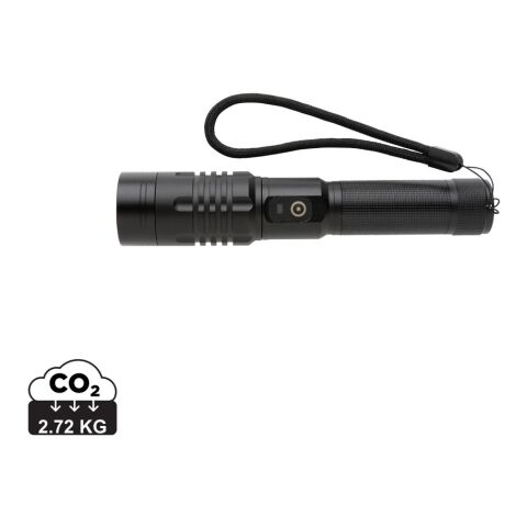 Gear X USB re-chargeable torch black | No Branding | not available | not available