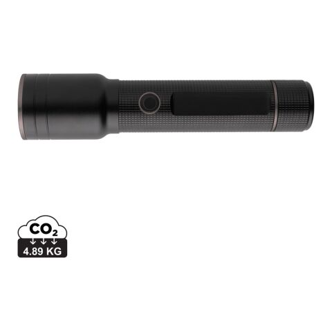 RCS recycled aluminum USB-rechargeable heavy duty torch black | No Branding | not available | not available