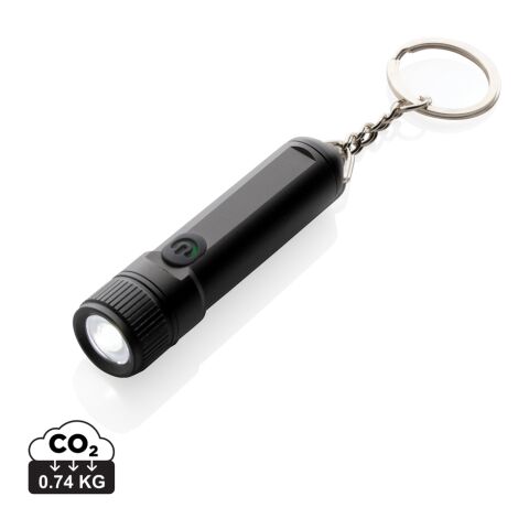 Gear X rechargeable ultra bright keychain torch black | No Branding | not available | not available