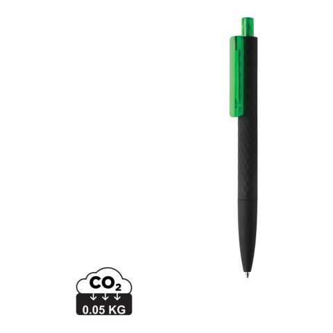 X3 black smooth touch pen green-black | No Branding | not available | not available