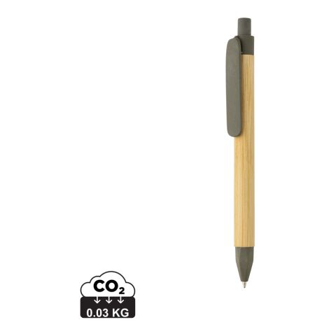 FSC®write responsible recycled paper barrel pen green | No Branding | not available | not available