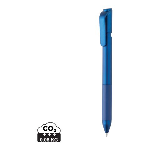 TwistLock GRS certified recycled ABS pen blue | No Branding | not available | not available