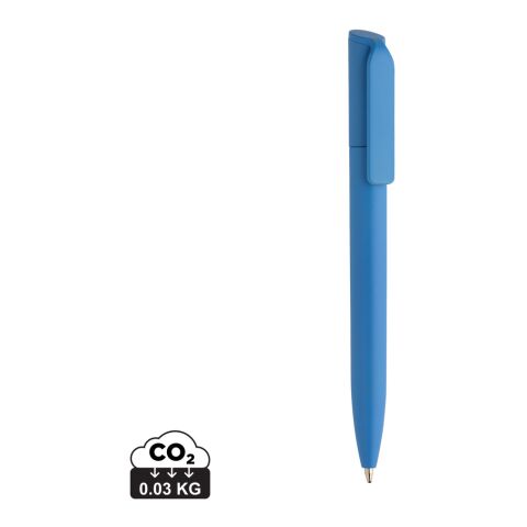 Pocketpal GRS certified recycled ABS mini pen sky blue | No Branding | not available | not available