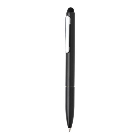 Kymi RCS certified recycled aluminium pen with stylus black | No Branding | not available | not available