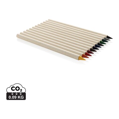 Micki GRS infinity 12pc coloring pencil set white | No Branding | not available | not available