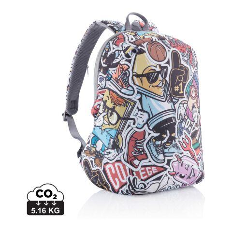 Bobby Soft &quot;Art&quot;, anti-theft backpack blue | M | No Branding | not available | not available | not available