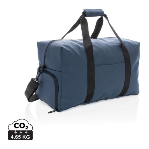 Smooth PU weekend duffle blue | No Branding | not available | not available | not available