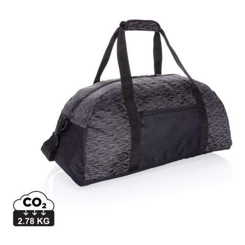 AWARE™ RPET Reflective weekend bag black | No Branding | not available | not available | not available