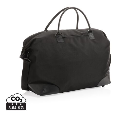 Impact Aware™ RPET 1200D Weekend bag black | No Branding | not available | not available | not available