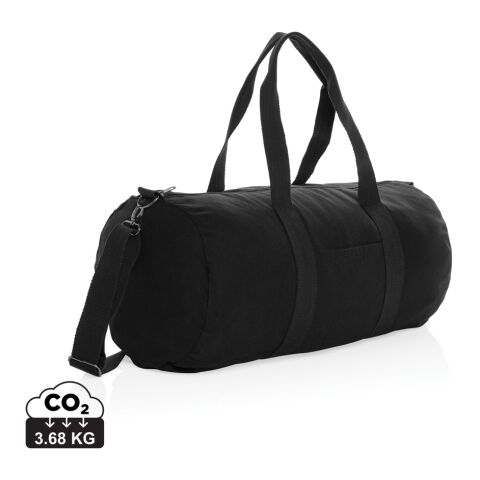 Impact Aware™ 285gsm rcanvas duffle bag undyed black | No Branding | not available | not available | not available