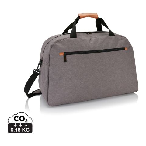 Fashion duo tone travel bag grey | No Branding | not available | not available | not available