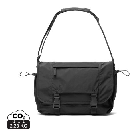 KENTO URBAN RCS recycled nylon 15.6 inch Messenger black | No Branding | not available | not available | not available