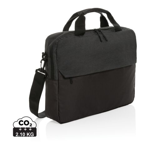 Kazu AWARE™ RPET basic 15.6 inch laptop bag black | No Branding | not available | not available | not available