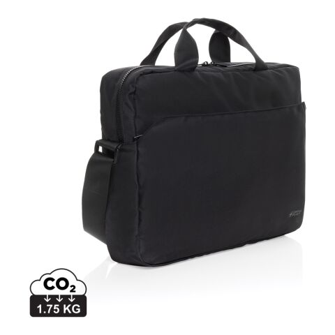 Swiss Peak Aware™ RPET Essential 15.6 inch laptop bag black | No Branding | not available | not available | not available