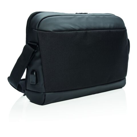 Madrid RFID USB 15.6&quot; laptop bag PVC free black-black | No Branding | not available | not available