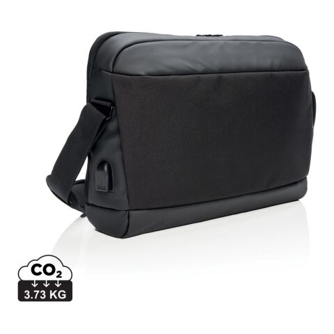 Madrid RFID USB 15.6&quot; laptop bag PVC free black-black | No Branding | not available | not available