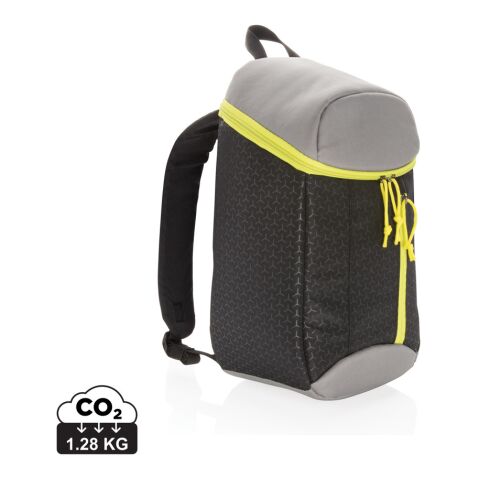 Hiking cooler backpack 10L black-lime | No Branding | not available | not available | not available