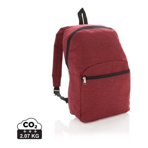 Classic two tone backpack red | No Branding | not available | not available | not available
