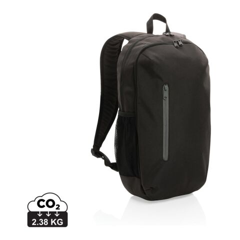 Impact AWARE™ 300D RPET casual backpack black-grey | No Branding | not available | not available | not available