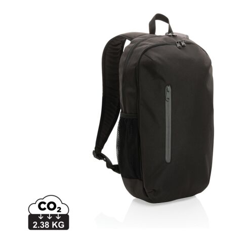 Impact AWARE™ 300D RPET casual backpack black-grey | No Branding | not available | not available | not available