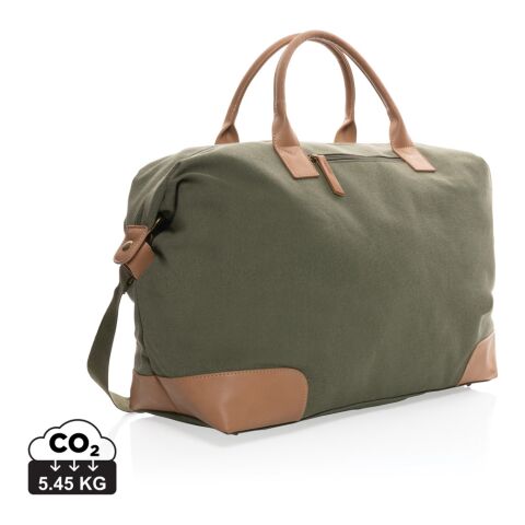 Impact AWARE™ 16 oz. rcanvas large weekend bag green | No Branding | not available | not available | not available