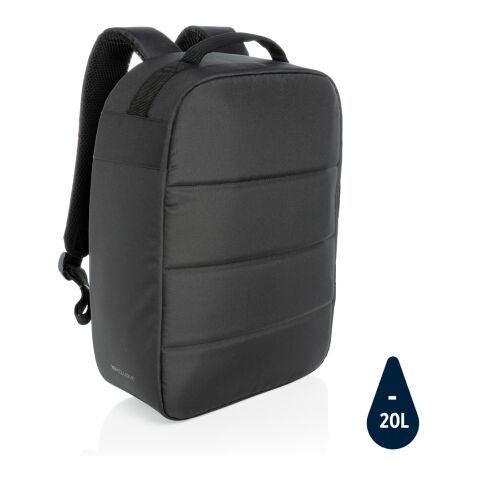 Impact AWARE™ RPET anti-theft 15.6&quot;laptop backpack black | No Branding | not available | not available