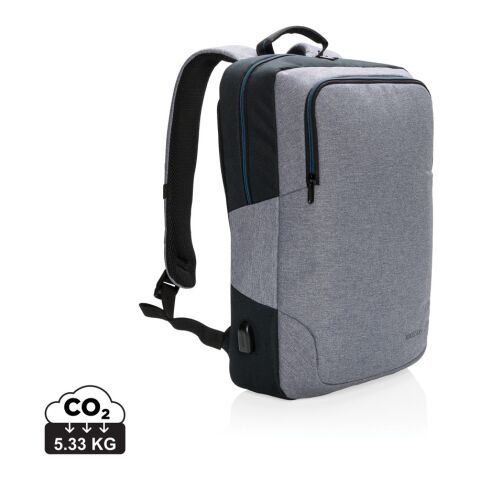 Arata 15” laptop backpack grey-black | No Branding | not available | not available