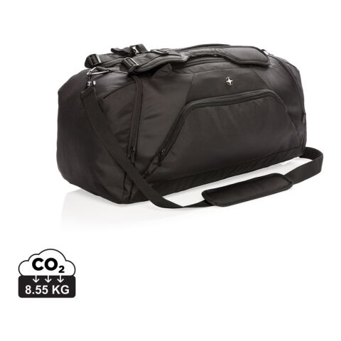 Swiss Peak RFID sports duffle &amp; backpack
