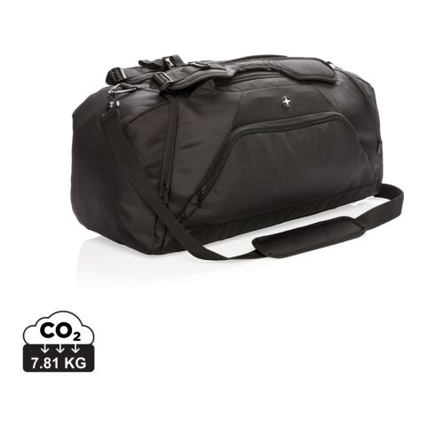 Swiss Peak RFID sports duffle &amp; backpack