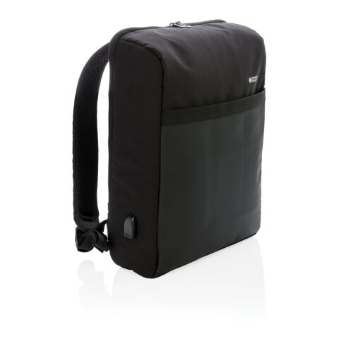 Swiss Peak 15" anti-theft RFID & USB backpack PVC free