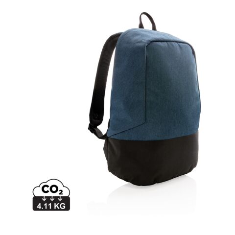 Standard RFID anti theft backpack PVC free blue-black | No Branding | not available | not available