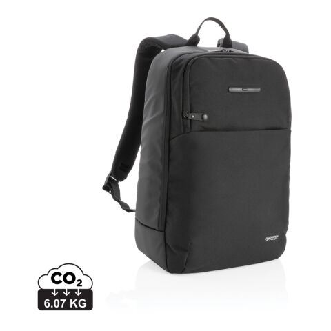 Swiss Peak laptop backpack with UV-C steriliser pocket