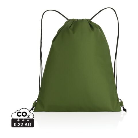 Impact AWARE™ RPET 190T drawstring bag green | No Branding | not available | not available | not available