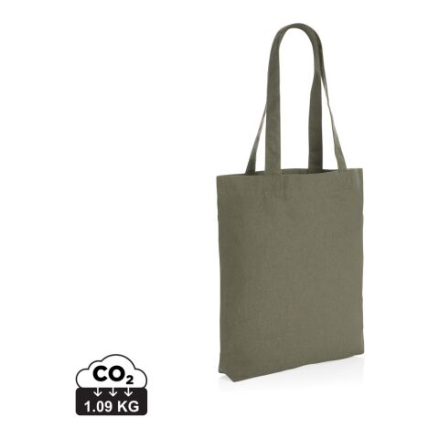 Impact AWARE™ 285gsm rcanvas tote bag undyed green | No Branding | not available | not available | not available