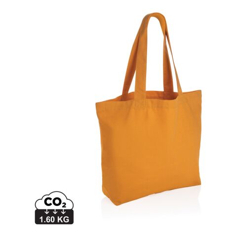 Impact Aware™ 240 gsm rcanvas shopper w/pocket orange | No Branding | not available | not available | not available