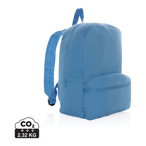 Impact Aware™ 285 gsm rcanvas backpack blue | No Branding | not available | not available | not available