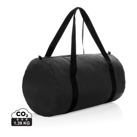 Dillon AWARE™ RPET foldable sports bag black | No Branding | not available | not available | not available
