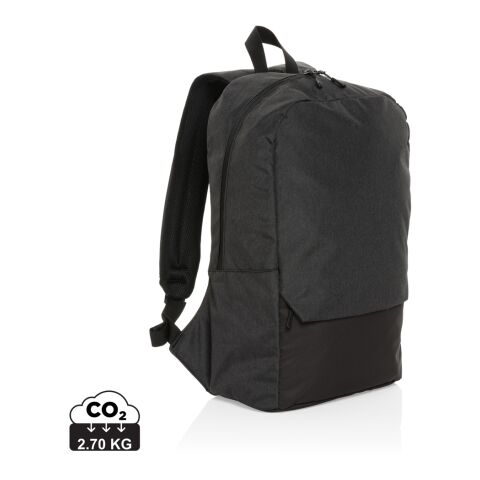 Kazu AWARE™ RPET basic 15.6 inch laptop backpack black | No Branding | not available | not available | not available