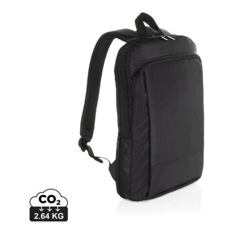Flexpack Aware™ RPET Expandable Slim 15.6&quot; Laptop Backpack black | No Branding | not available | not available