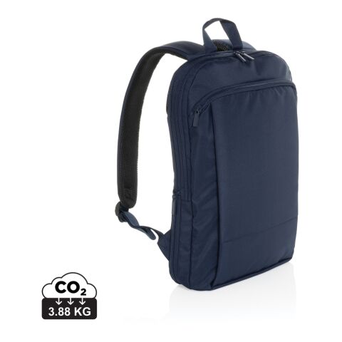 Flexpack Aware™ RPET Expandable Slim 15.6" Laptop Backpack navy | No Branding | not available | not available