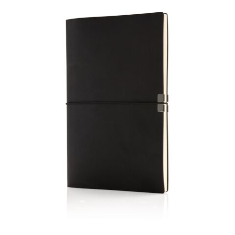 Swiss Peak A5 deluxe flexible softcover notebook black | No Branding | not available | not available
